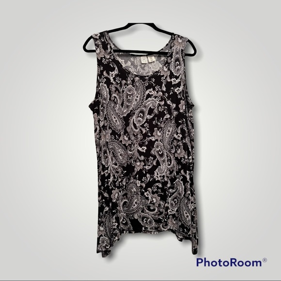 ❌SOLD❌Artisan NY Ladies 1X Tunic Tank Top - Picture 6 of 6